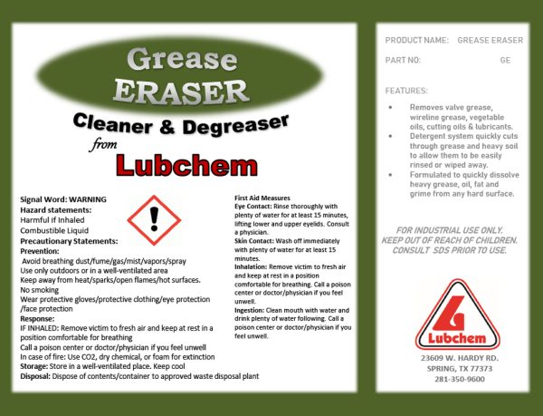 Grease Eraser